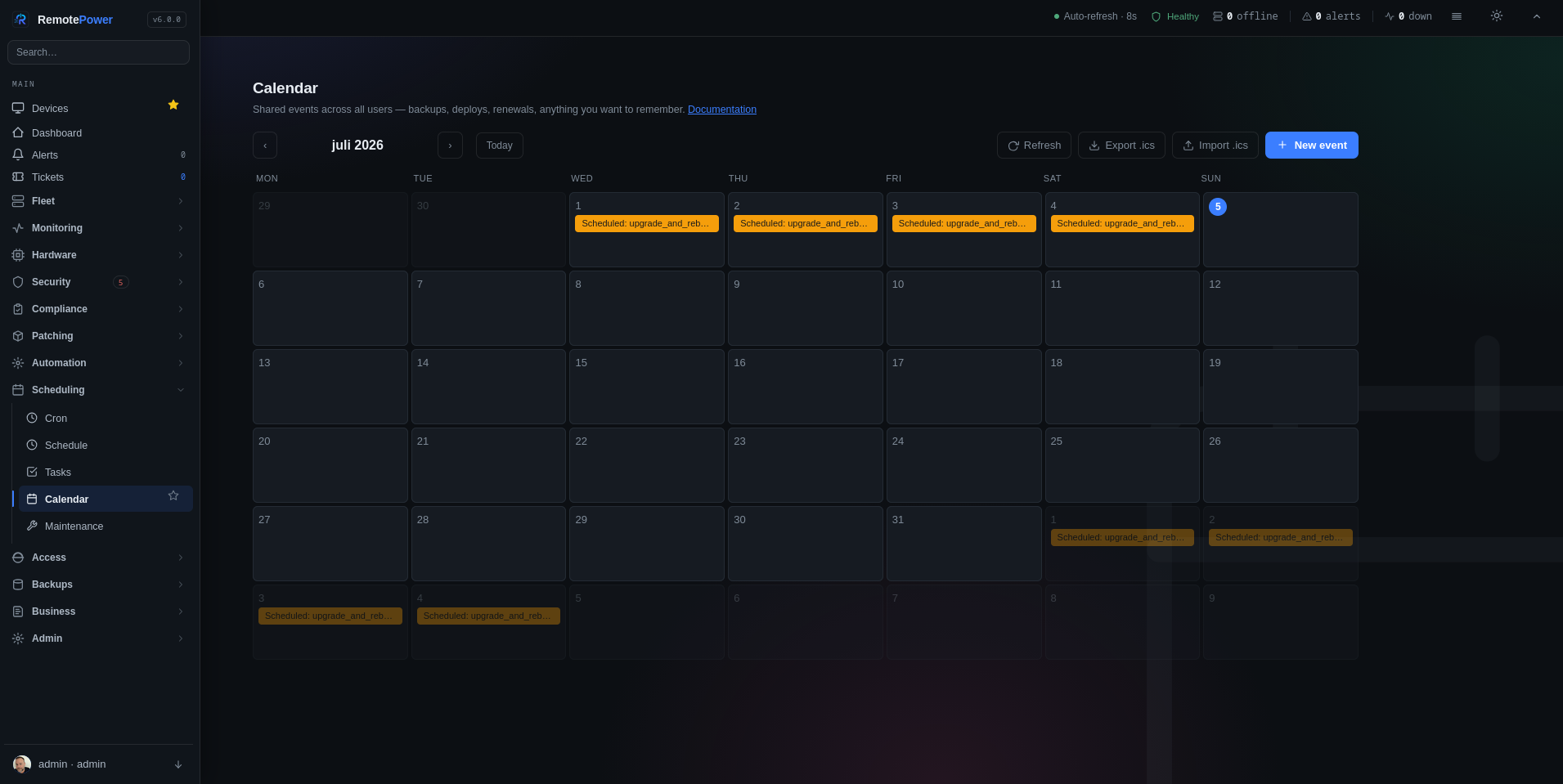 Calendar