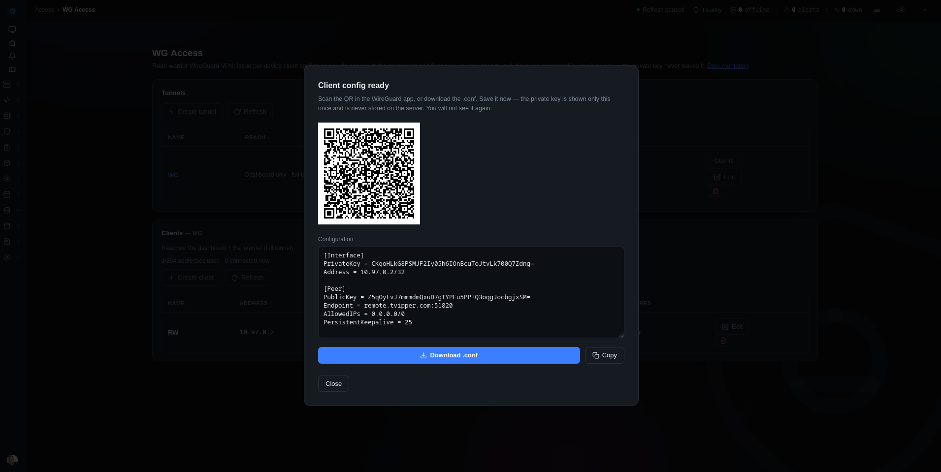 WG Access VPN